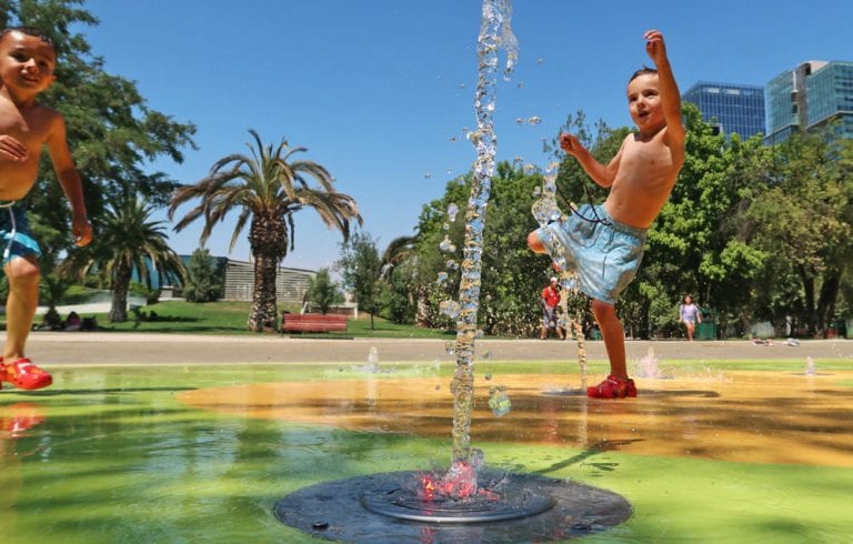 Parques con Juegos de Agua en Santiago